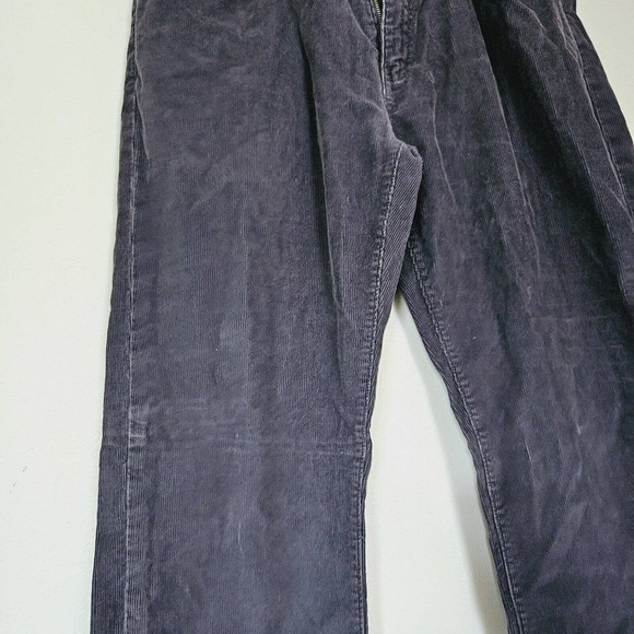 J. Crew Mens Corduroy Pants Size 34X30 Straight Leg Gray Y2K - Picture 4 of 9